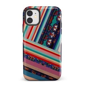 Casely iphone 11 patchwork case